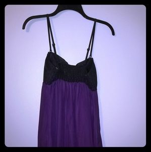 Cute Purple/black bow dress